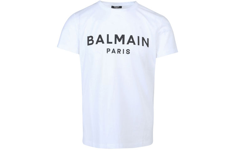 Футболка из хлопка с логотипом BALMAIN, белый
Футболка из хлопка с логотипом BALMAIN, белый