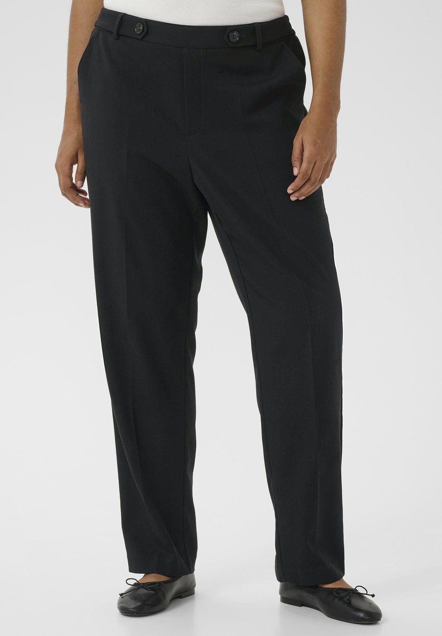 Брюки Kaffe Curve Trousers, Black Deep/Black
Брюки Kaffe Curve Trousers, Black Deep/Black