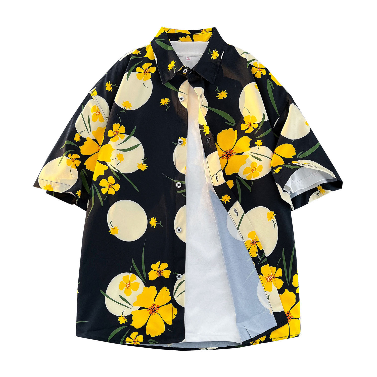 Рубашка Unisex с цветочным принтом F.I.W FANGIWEN, черный
Рубашка Unisex с цветочным принтом F.I.W FANGIWEN, черный