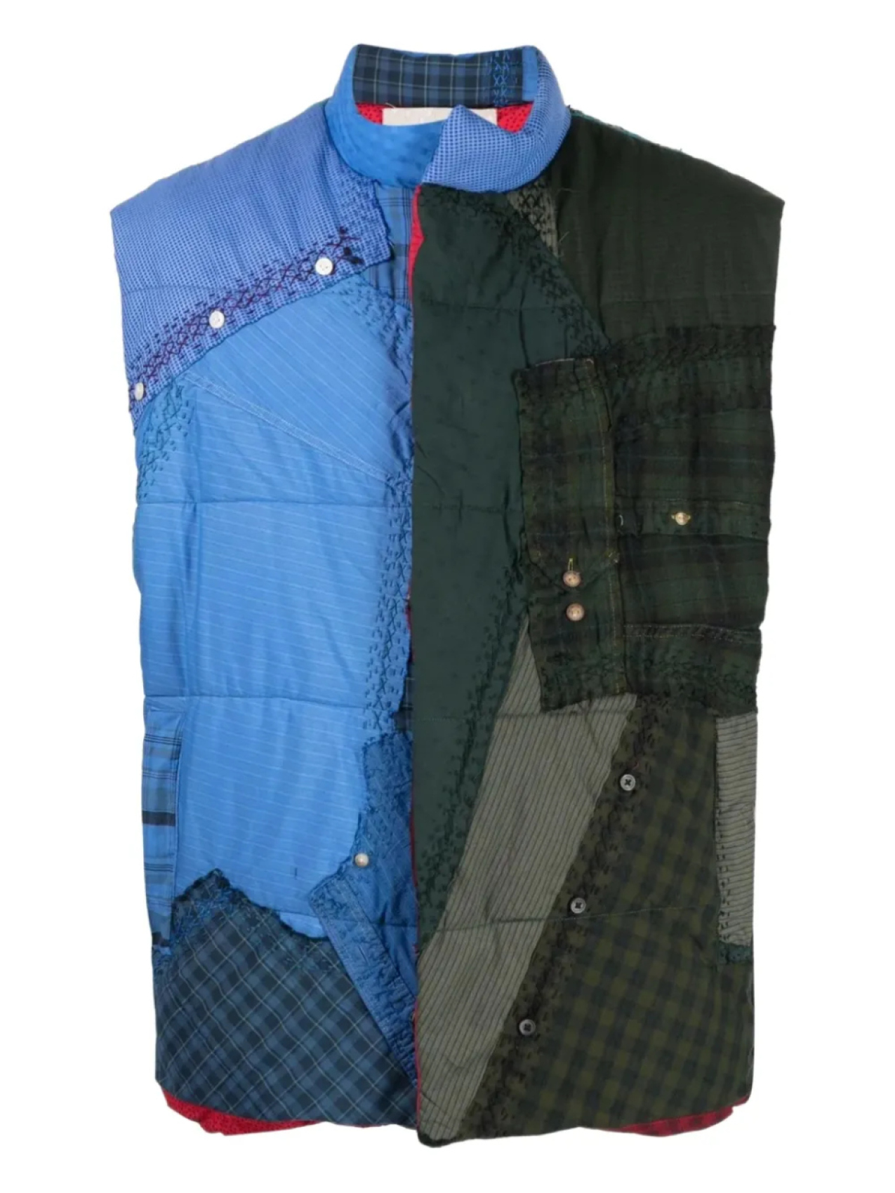 Тедди лоскутный жилет с подкладкой By Walid, синий
Тедди лоскутный жилет с подкладкой By Walid, синий