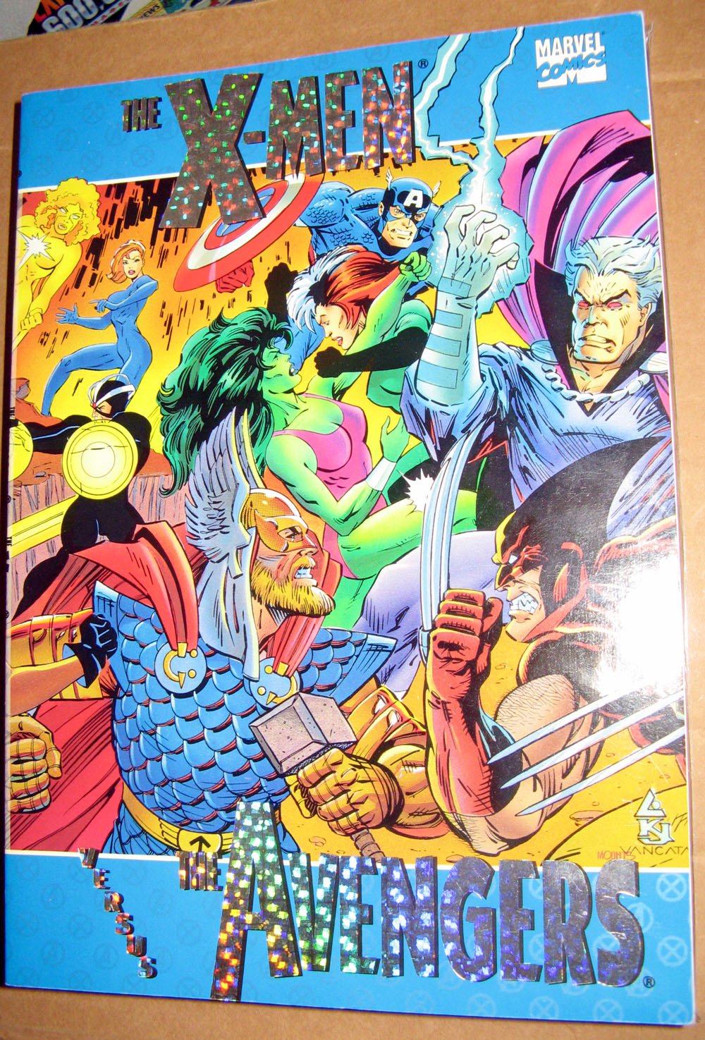The X-Men Versus the Avengers (Marvel Enterprises)
The X-Men Versus the Avengers (Marvel Enterprises)
