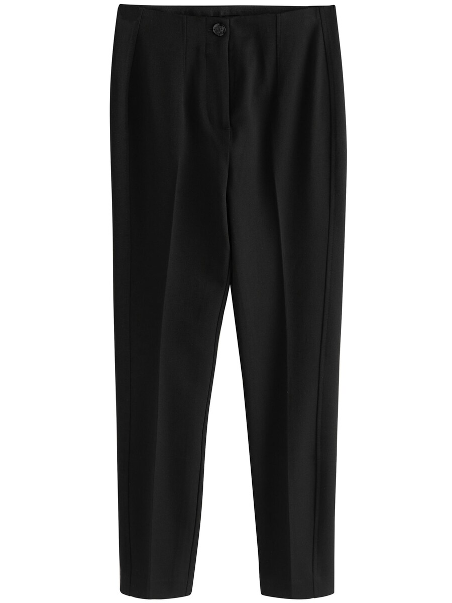 Обычные брюки со складками спереди Next, черный
Обычные брюки со складками спереди Next, черный