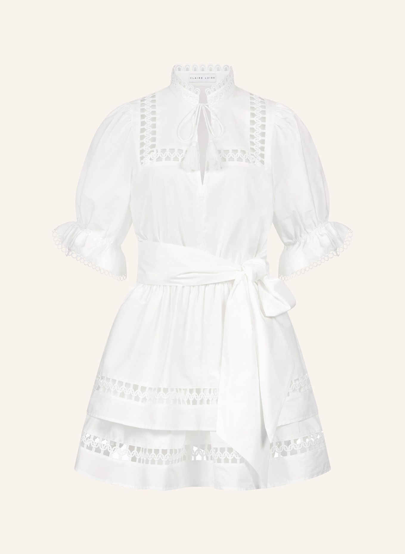 Элегантное мини-платье Claire Luise, экрю
Элегантное мини-платье Claire Luise, экрю