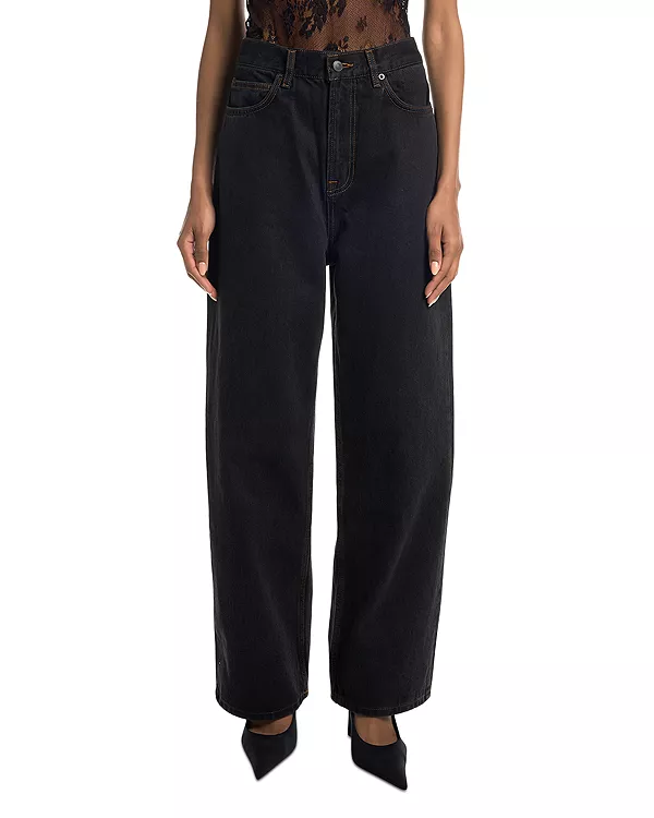 Черные джинсы с низкой посадкой Wardrobe.Nyc, черный
Черные джинсы с низкой посадкой Wardrobe.Nyc, черный