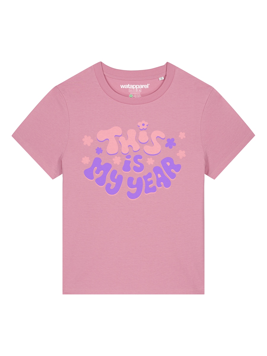Рубашка Watapparel This Is My Year, розовый/темно-розовый
Рубашка Watapparel This Is My Year, розовый/темно-розовый