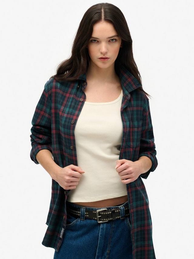 Свободная рубашка в клетку Superdry, Montauk Check Navy
Свободная рубашка в клетку Superdry, Montauk Check Navy