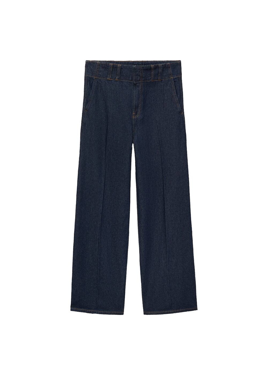 Джинсы с широкими штанинами MANGO Mar, темно-синий
Джинсы с широкими штанинами MANGO Mar, темно-синий