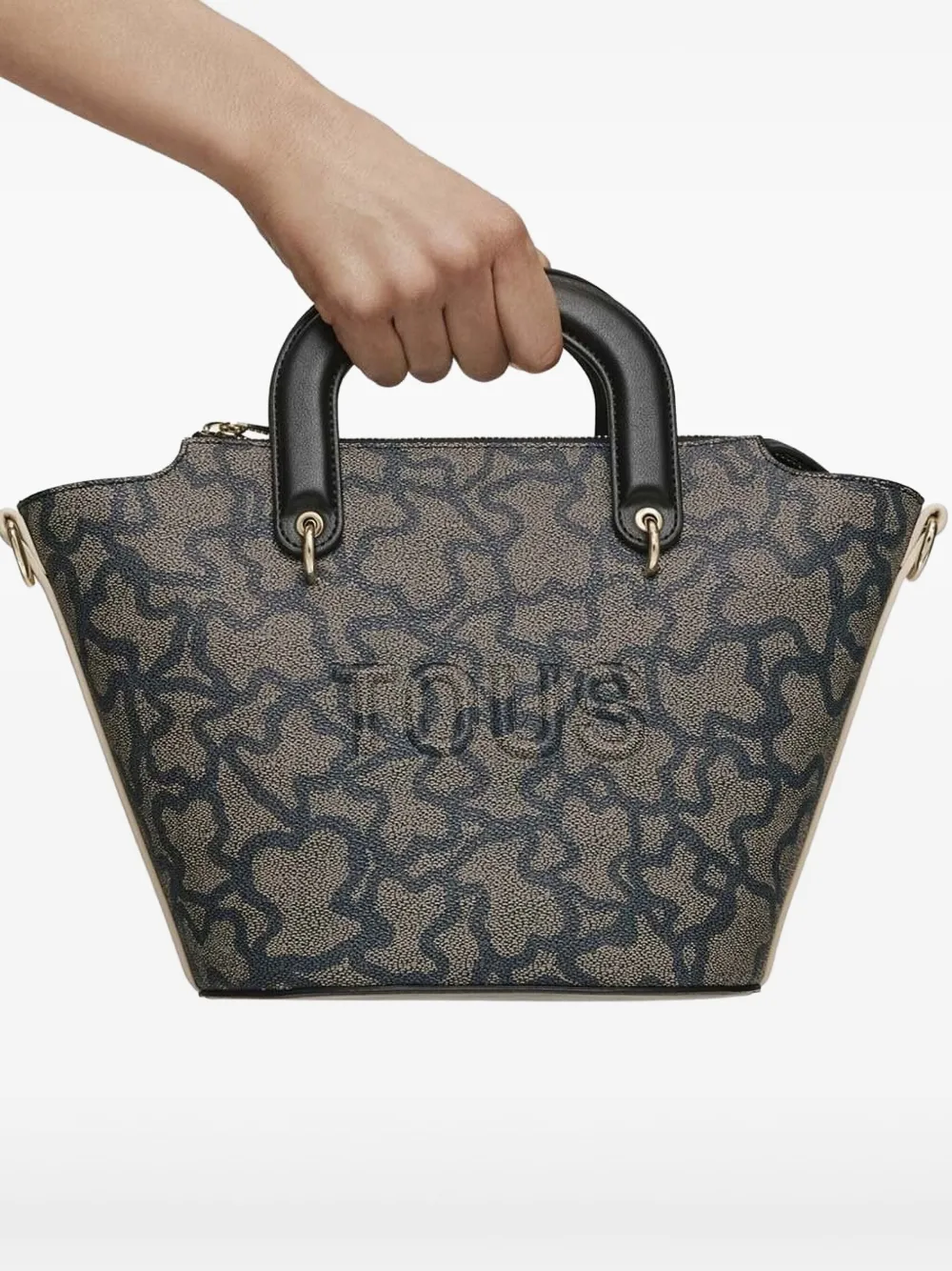 Сумка-тоут с логотипом и верхней ручкой TOUS, черный
Сумка-тоут с логотипом и верхней ручкой TOUS, черный