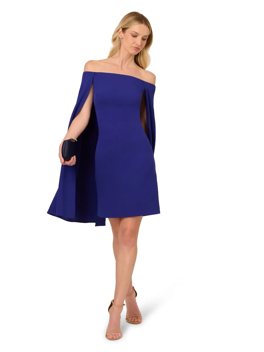 Короткое платье с накидкой Adrianna Papell, синий
Короткое платье с накидкой Adrianna Papell, синий