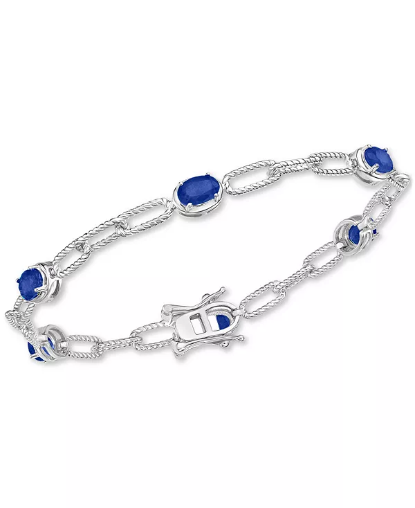 Браслет из звеньев изумрудной веревки (3 карата) из позолоченного серебра 925 пробы (также с рубинами и сапфирами) Macy'S, sapphire
Браслет из звеньев изумрудной веревки (3 карата) из позолоченного серебра 925 пробы (также с рубинами и сапфирами) Macy'S, sapphire