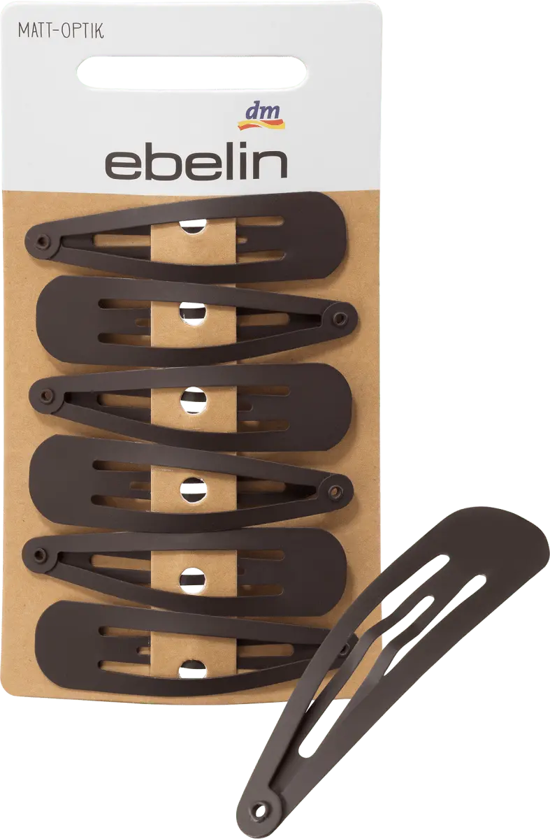 Заколки для волос коричневые матовые 6 шт. ebelin
Заколки для волос коричневые матовые 6 шт. ebelin