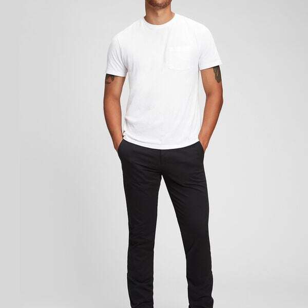 Брюки-Чиносы skinny-fit из эластичного хлопка Gap, черный
Брюки-Чиносы skinny-fit из эластичного хлопка Gap, черный