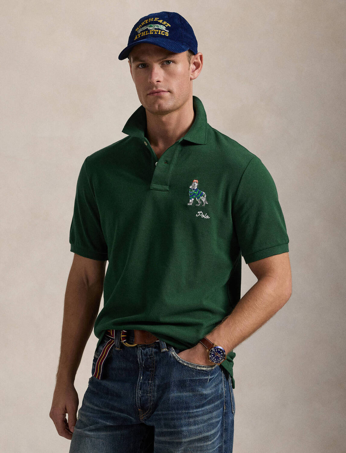 Поло POLO RALPH LAUREN Classic fit, зеленый
Поло POLO RALPH LAUREN Classic fit, зеленый