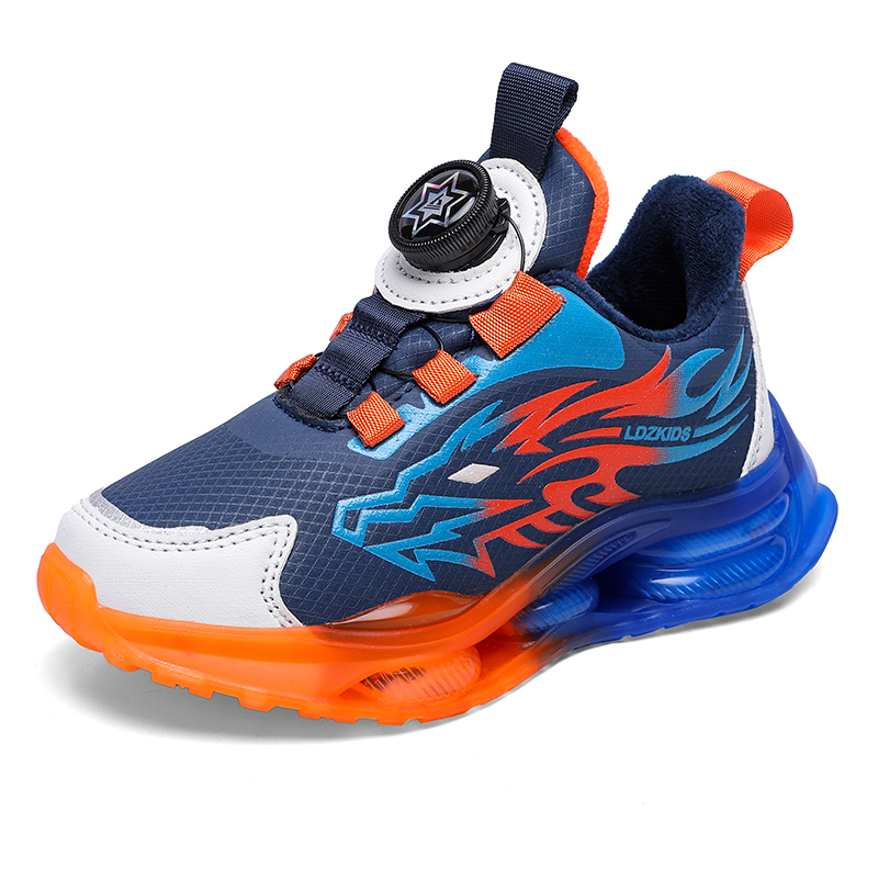 Кроссовки детские с амортизацией TONYBEAR, синий/оранжевый
Кроссовки детские с амортизацией TONYBEAR, синий/оранжевый