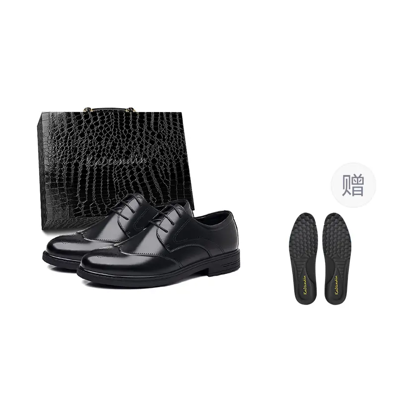 Kaltendin Мужские классические туфли черные на низком каблуке из черной кожи с коробкой и стелькой, цвет Black Leather Box with Insole Included
Kaltendin Мужские классические туфли черные на низком каблуке из черной кожи с коробкой и стелькой, цвет Black Leather Box with Insole Included