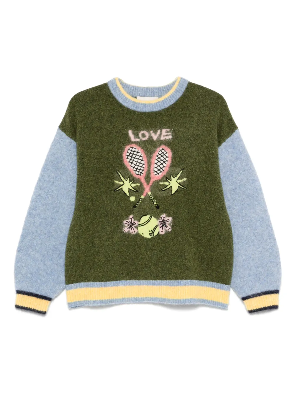 Свитер Tennis ALEMAIS, зеленый
Свитер Tennis ALEMAIS, зеленый