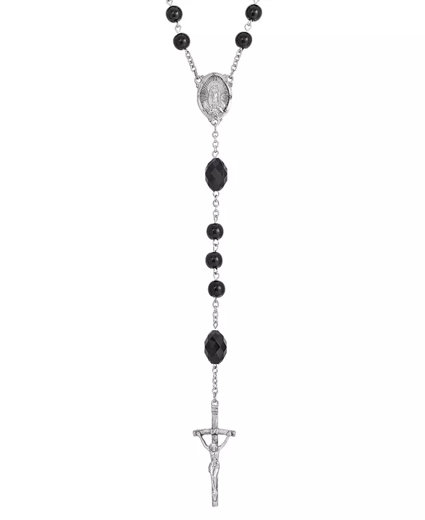 Папские четки с серебристо-черными бусинами Symbols Of Faith, silver-tone
Папские четки с серебристо-черными бусинами Symbols Of Faith, silver-tone