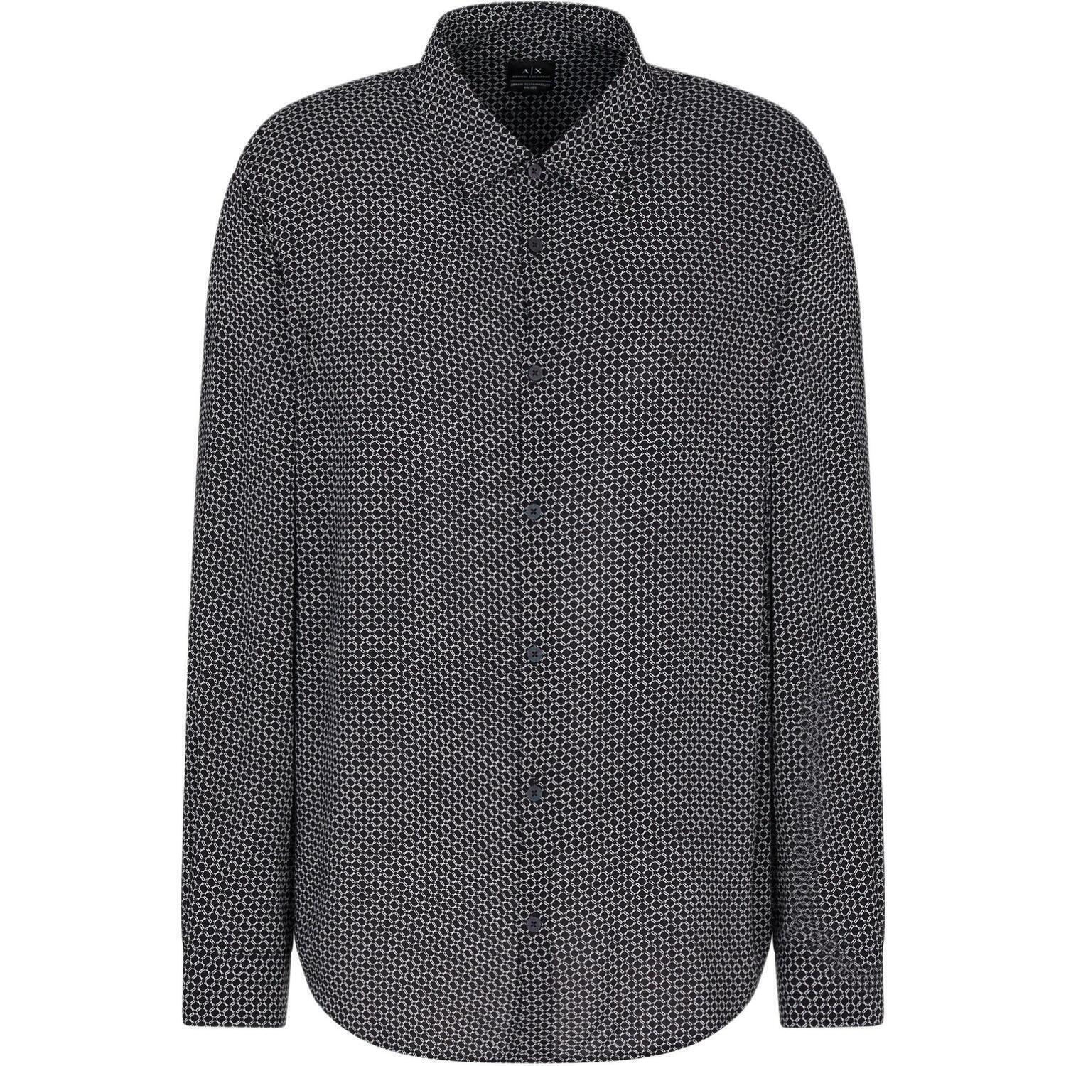 Рубашка с геометрическим принтом ARMANI EXCHANGE, синий
Рубашка с геометрическим принтом ARMANI EXCHANGE, синий