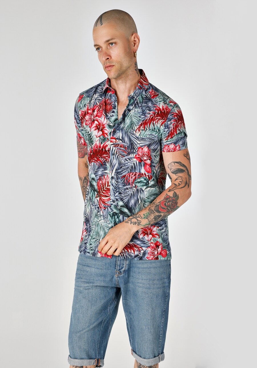 Рубашка на пуговицах классического кроя Colin's, разноцветный
Рубашка на пуговицах классического кроя Colin's, разноцветный