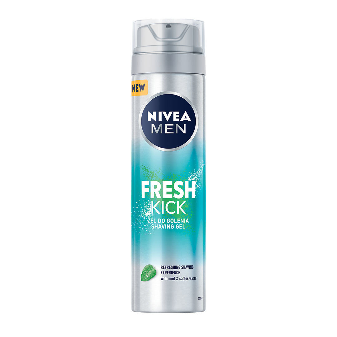 Nivea, Гель освежающий Men Fresh Kick 200мл
Nivea, Гель освежающий Men Fresh Kick 200мл