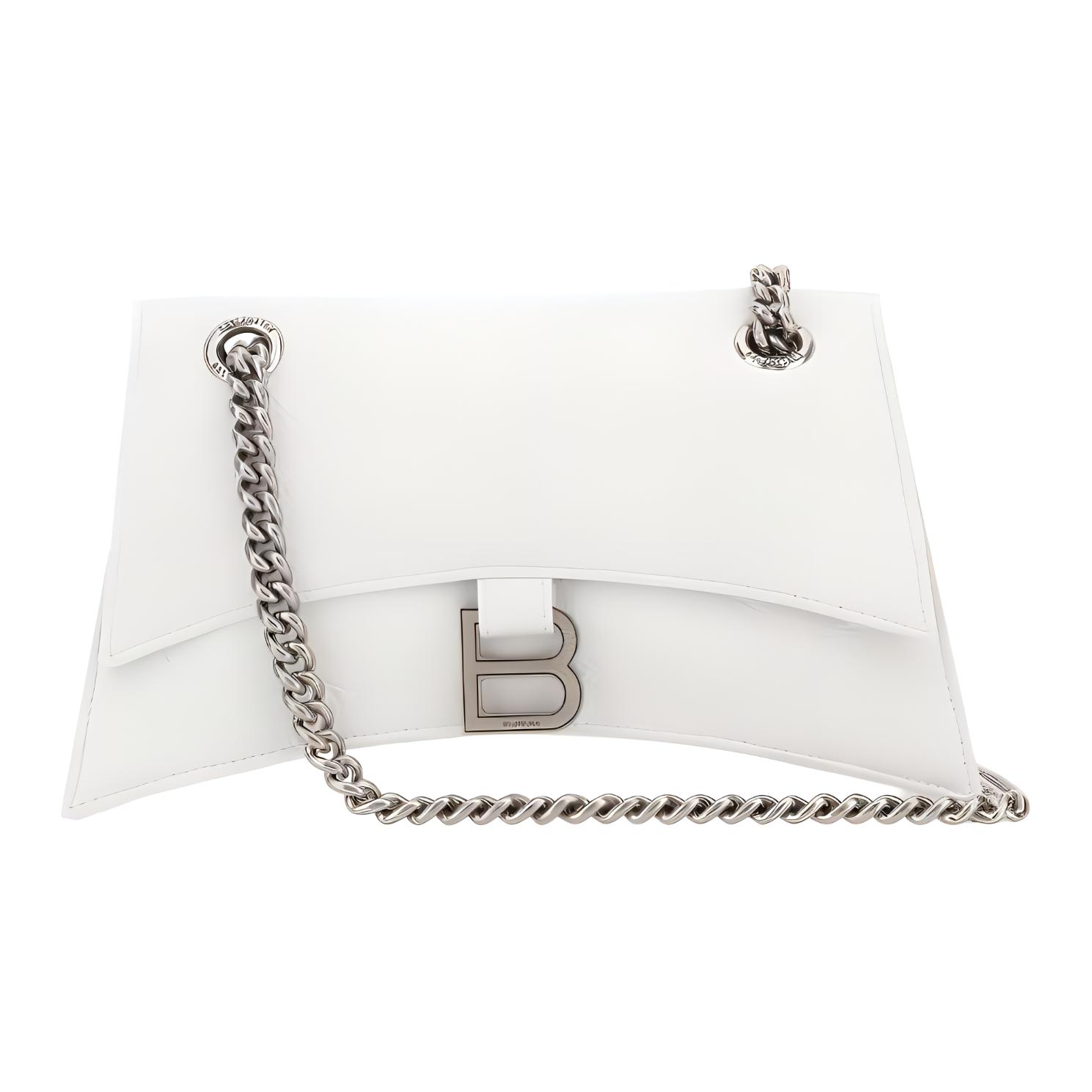 Balenciaga Выжженная кожаная портативная сумка через плечо маленькая женская белая
Balenciaga Выжженная кожаная портативная сумка через плечо маленькая женская белая