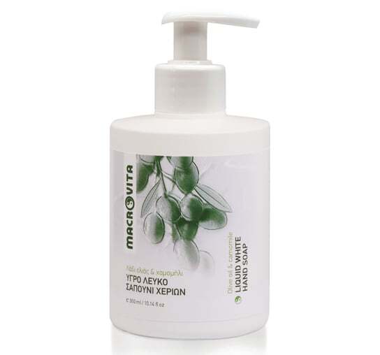 МАКРОВИТА БЕЛОЕ ЖИДКОЕ МЫЛО с биооливковым маслом и биоромашкой 300мл, Macrovita
МАКРОВИТА БЕЛОЕ ЖИДКОЕ МЫЛО с биооливковым маслом и биоромашкой 300мл, Macrovita