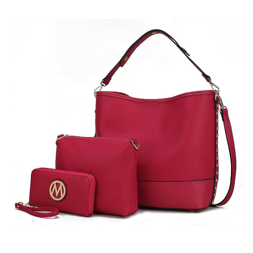 Женский хобо с сумочкой и кошельком на ремешке Mkf Collection Wren от Mia K MKF Collection, цвет Fuschia
Женский хобо с сумочкой и кошельком на ремешке Mkf Collection Wren от Mia K MKF Collection, цвет Fuschia