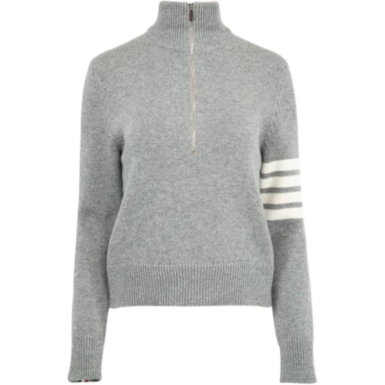 Джерси меринос 4-полосный свитер THOM BROWNE, серый
Джерси меринос 4-полосный свитер THOM BROWNE, серый