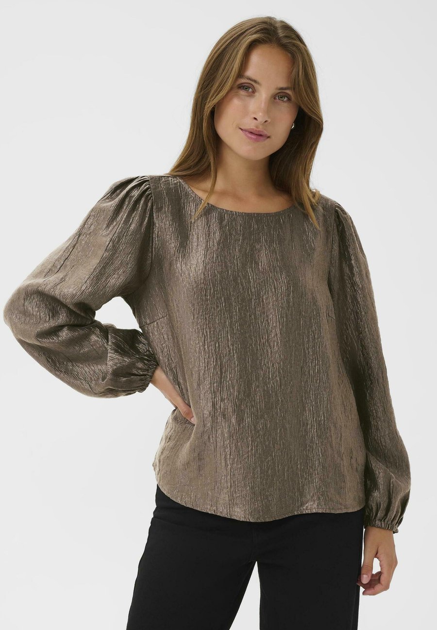 Блуза Kaffe KArizz Blouse, Morel/Dark Brown
Блуза Kaffe KArizz Blouse, Morel/Dark Brown