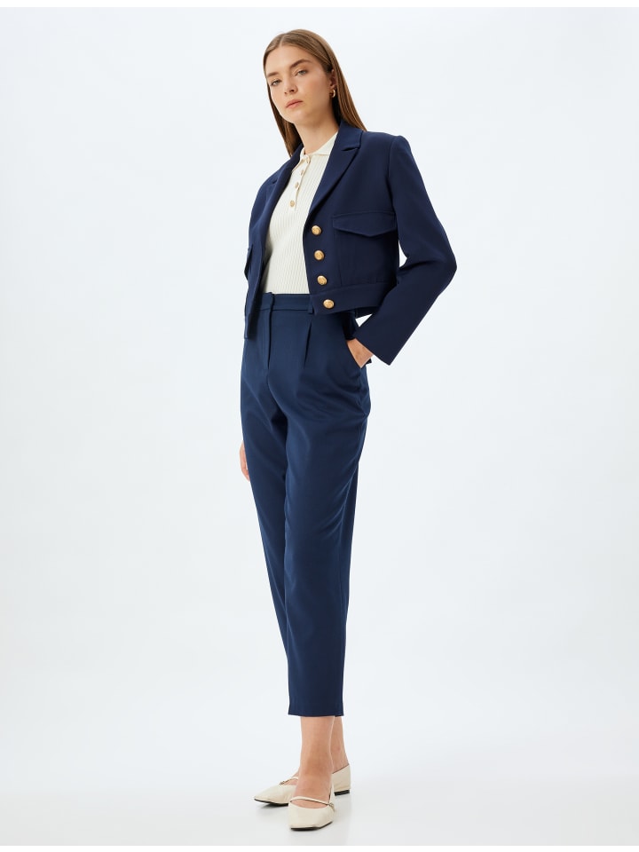 Тканевые брюки KOTON Hose, цвет Marineblau
Тканевые брюки KOTON Hose, цвет Marineblau