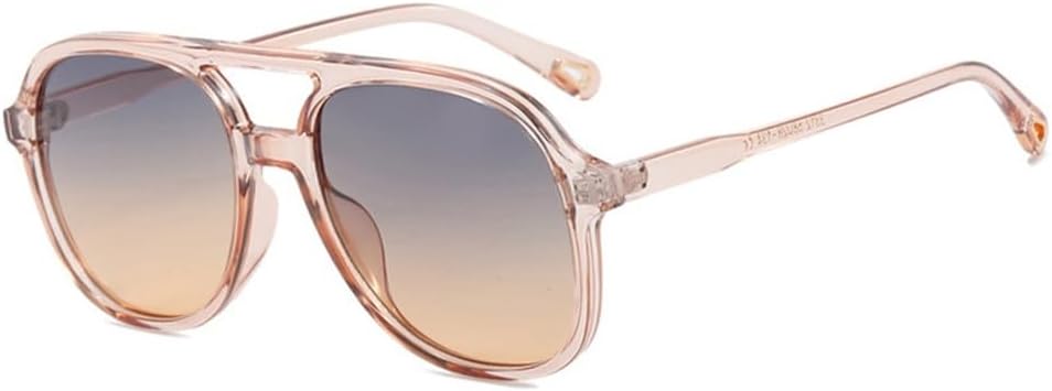 Круглые солнцезащитные очки для женщин и мужчин с металлическими шарнирами, защитой от УФ-излучения UV400, для занятий спортом на открытом воздухе, бега и езды на велосипеде generic, Champagne Grey
Круглые солнцезащитные очки для женщин и мужчин с металлическими шарнирами, защитой от УФ-излучения UV400, для занятий спортом на открытом воздухе, бега и езды на велосипеде generic, Champagne Grey