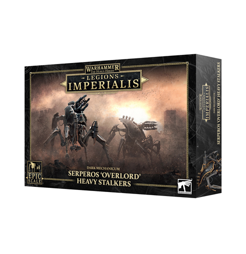 Фигурка Wahammer: The Horus Heresy – Legion Imperialis Dark Mechanicum – Serperos Heavy Stalkers Games Workshop
Фигурка Wahammer: The Horus Heresy – Legion Imperialis Dark Mechanicum – Serperos Heavy Stalkers Games Workshop