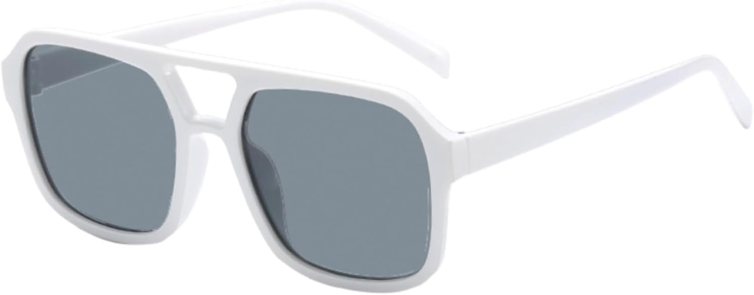 Солнцезащитные очки прямоугольной формы в стиле ретро, квадратные солнцезащитные очки-авиаторы для женщин и мужчин, модная массивная квадратная оправа в винтажном стиле 90-х Generic, White
Солнцезащитные очки прямоугольной формы в стиле ретро, квадратные солнцезащитные очки-авиаторы для женщин и мужчин, модная массивная квадратная оправа в винтажном стиле 90-х Generic, White