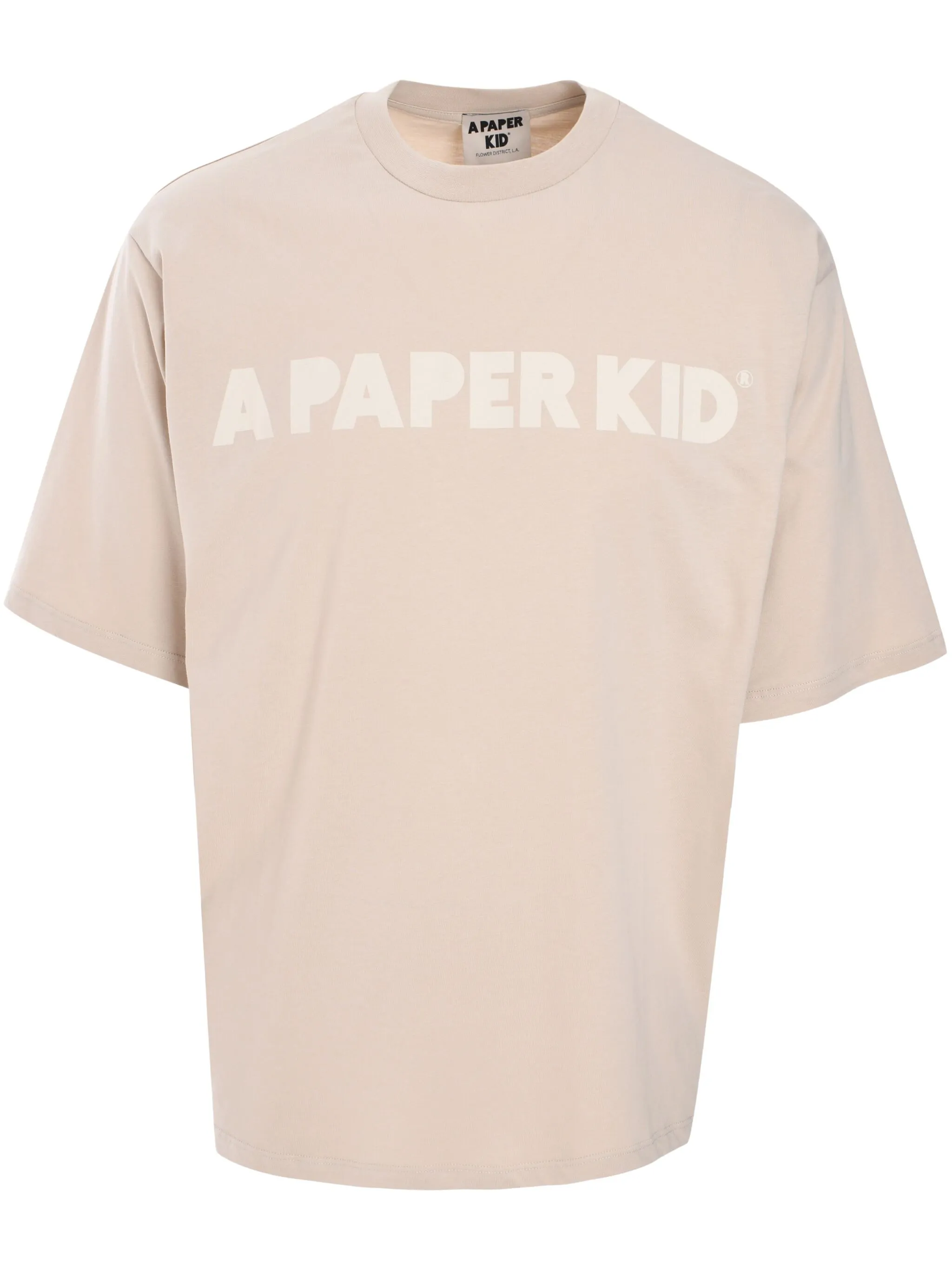 Футболка с логотипом A Paper Kid, бежевый
Футболка с логотипом A Paper Kid, бежевый