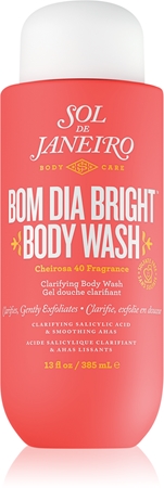 Отшелушивающий гель для душа с разглаживающим эффектом Sol de Janeiro Bom Dia Bright Body Wash, 385 ml
Отшелушивающий гель для душа с разглаживающим эффектом Sol de Janeiro Bom Dia Bright Body Wash, 385 ml