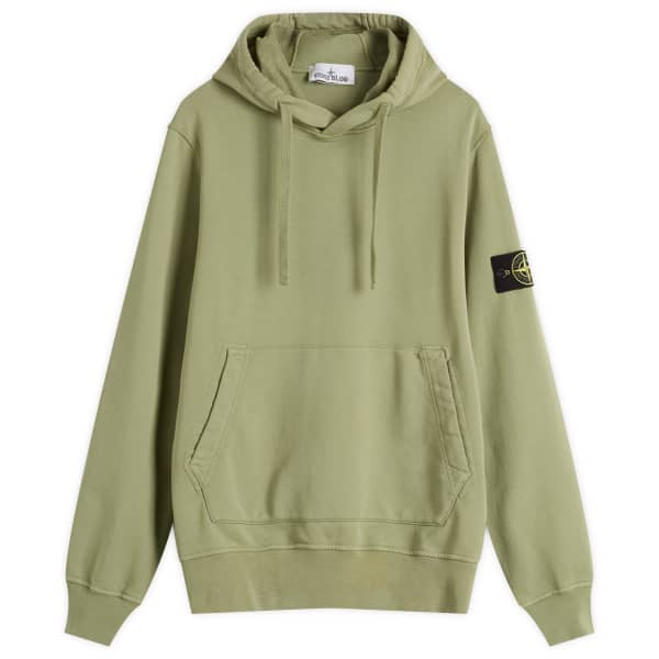 Толстовка с капюшоном из органического хлопкового флиса Stone Island, Sage
Толстовка с капюшоном из органического хлопкового флиса Stone Island, Sage