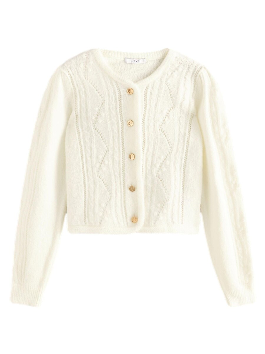 Вязаный кардиган Next Knit Cardigan, белый
Вязаный кардиган Next Knit Cardigan, белый