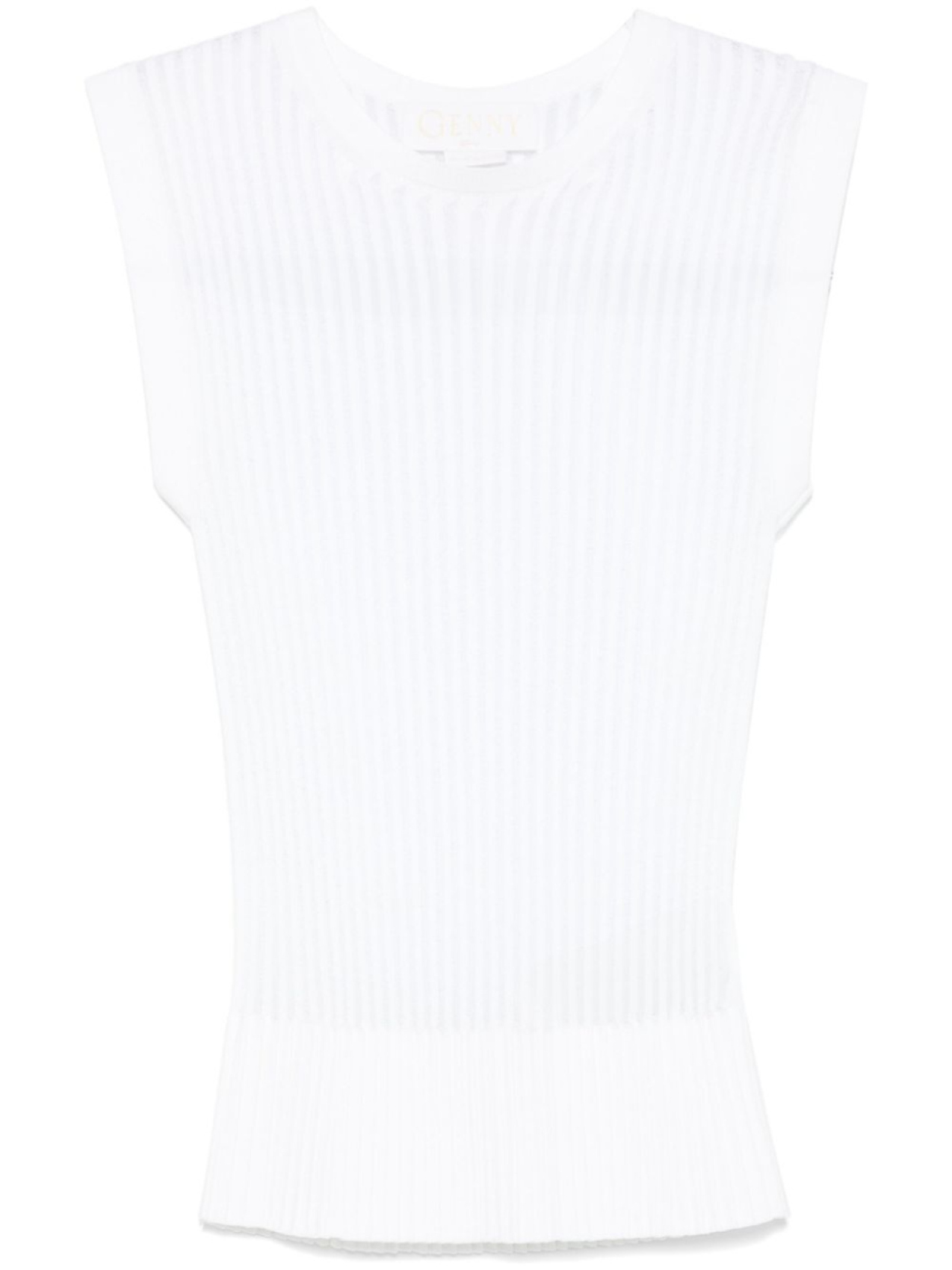 Genny плиссированный топ, белый
Genny плиссированный топ, белый