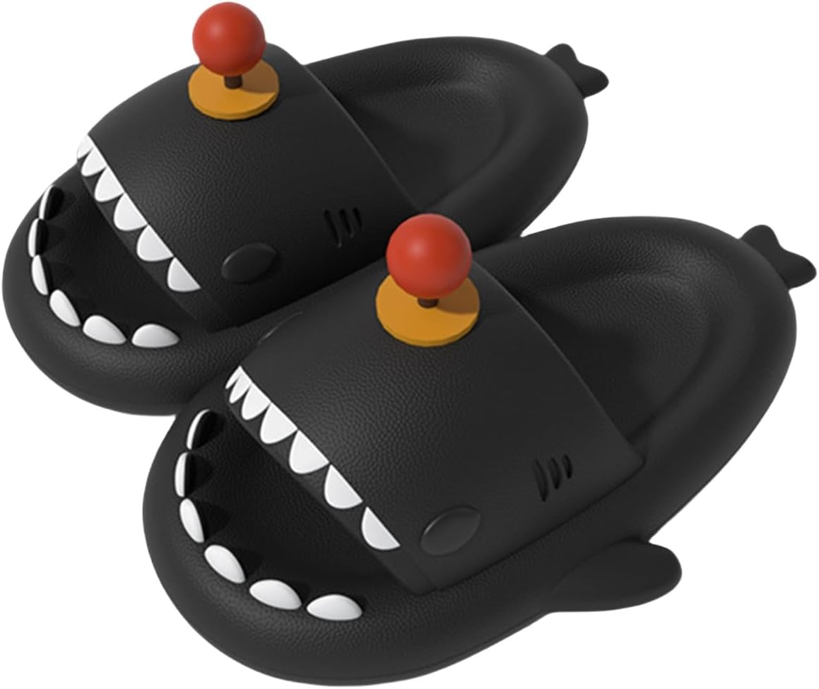 Шлепанцы Shark Cloud, милые мультяшные тапочки с акулами для дома и улицы, для женщин и мужчин, сандалии с открытым носком для душа и для пар Ythspnze, черный
Шлепанцы Shark Cloud, милые мультяшные тапочки с акулами для дома и улицы, для женщин и мужчин, сандалии с открытым носком для душа и для пар Ythspnze, черный