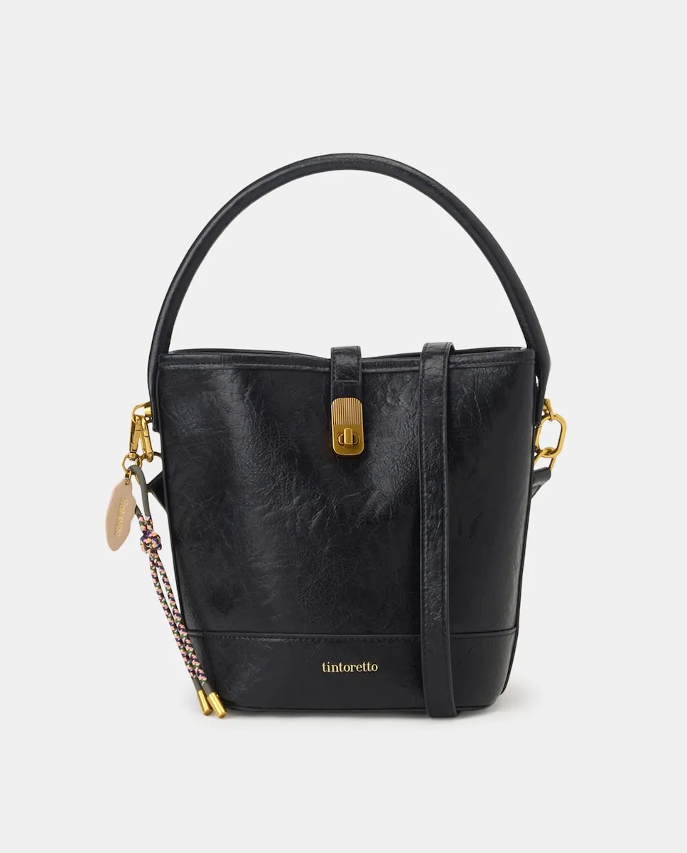 Сумка-мешок с эффектом кожи Tintoretto, черный
Сумка-мешок с эффектом кожи Tintoretto, черный