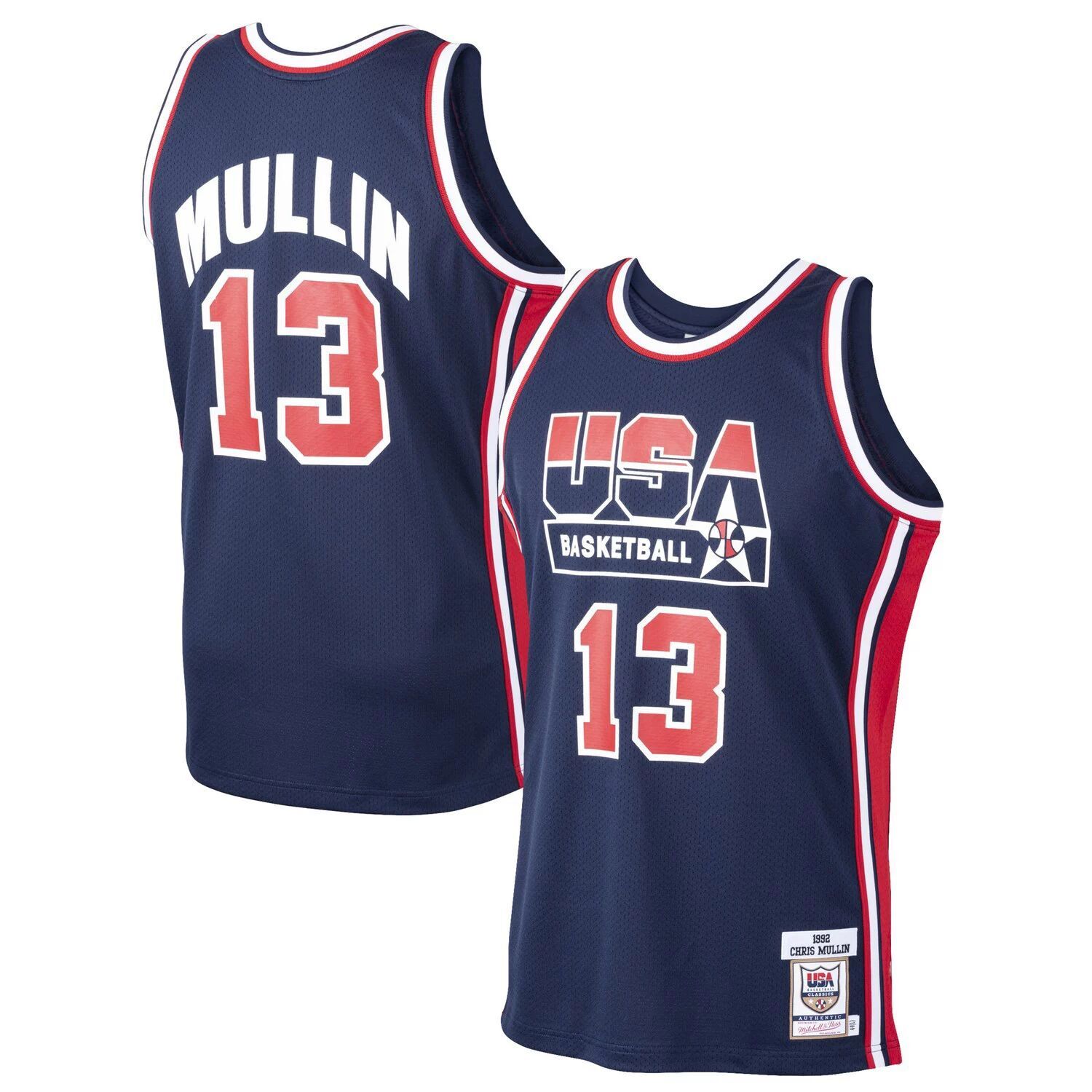 Мужская футболка Mitchell & Ness Chris Mullin Navy USA Basketball Home 1992 Dream Team Authentic Jersey, Синий, Мужская футболка Mitchell & Ness Chris Mullin Navy USA Basketball Home 1992 Dream Team Authentic Jersey
Мужская футболка Mitchell & Ness Chris Mullin Navy USA Basketball Home 1992 Dream Team Authentic Jersey, Синий, Мужская футболка Mitchell & Ness Chris Mullin Navy USA Basketball Home 1992 Dream Team Authentic Jersey