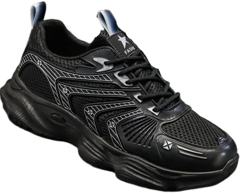 Мужские дышащие летние легкие кроссовки с толстой подошвой, с сетчатым верхом, амортизацией EVA и резиновой подошвой, подходят для спортзалов и активного отдыха на свежем воздухе Clolinde, черный
Мужские дышащие летние легкие кроссовки с толстой подошвой, с сетчатым верхом, амортизацией EVA и резиновой подошвой, подходят для спортзалов и активного отдыха на свежем воздухе Clolinde, черный