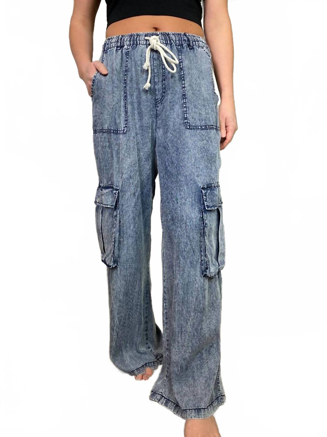 Карго джинсовые широкие брюки с минеральной мойкой Eesome, Mineral Wash
Карго джинсовые широкие брюки с минеральной мойкой Eesome, Mineral Wash