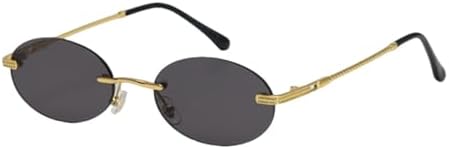 Овальные солнцезащитные очки без оправы для женщин, винтажные стильные зеркальные очки, мужские солнцезащитные очки для женщин, очки с защитой от УФ-излучения UV400 MTZJH, C2
Овальные солнцезащитные очки без оправы для женщин, винтажные стильные зеркальные очки, мужские солнцезащитные очки для женщин, очки с защитой от УФ-излучения UV400 MTZJH, C2