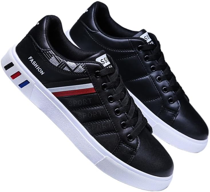 Мужские модные кеды Fusecottc большого размера с низким верхом для скейтборда - удобные нескользящие шнурованные кроссовки, черный
Мужские модные кеды Fusecottc большого размера с низким верхом для скейтборда - удобные нескользящие шнурованные кроссовки, черный