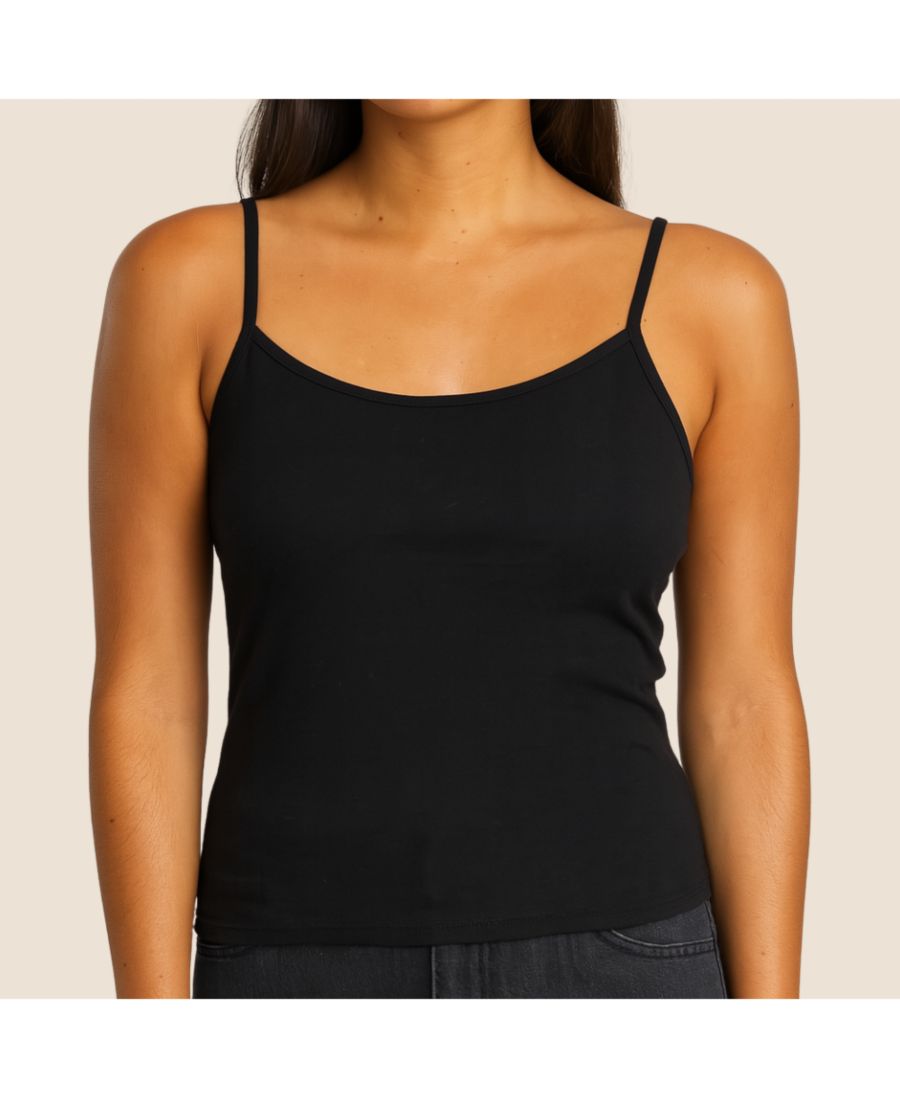 Женская хлопковая майка Luna Meadow, Black
Женская хлопковая майка Luna Meadow, Black