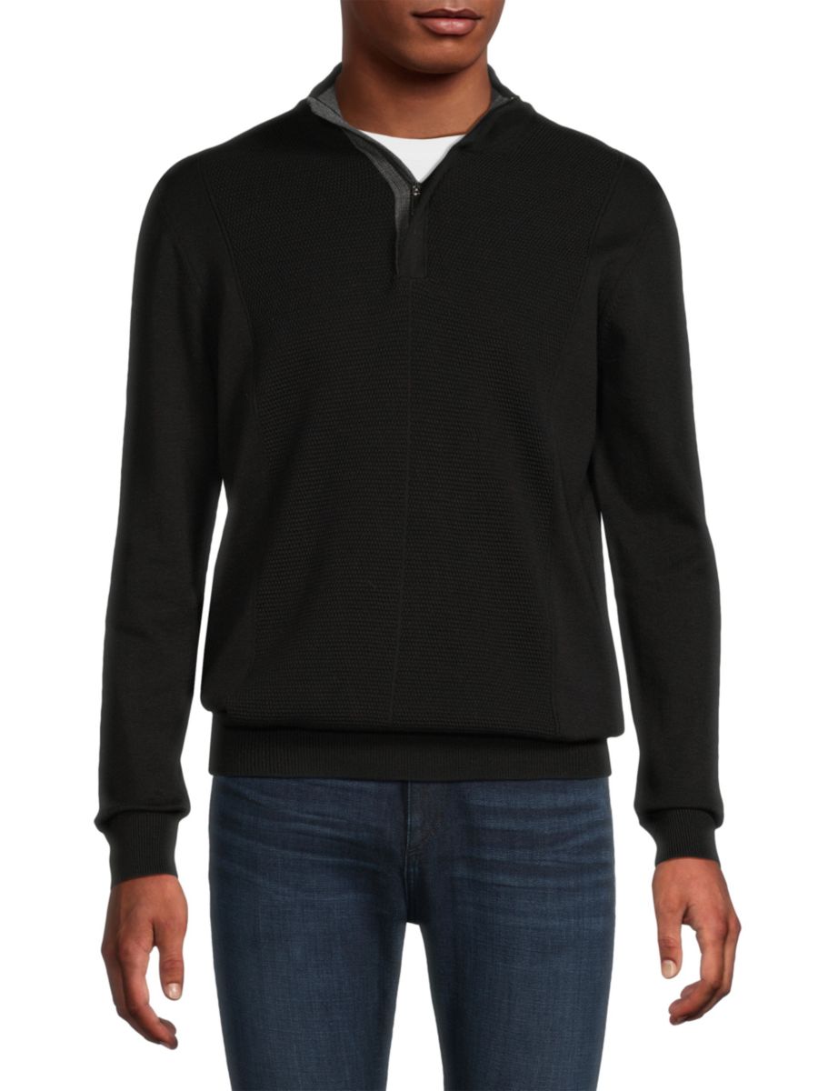 Вязаный пуловер Luchiano Visconti, черный
Вязаный пуловер Luchiano Visconti, черный