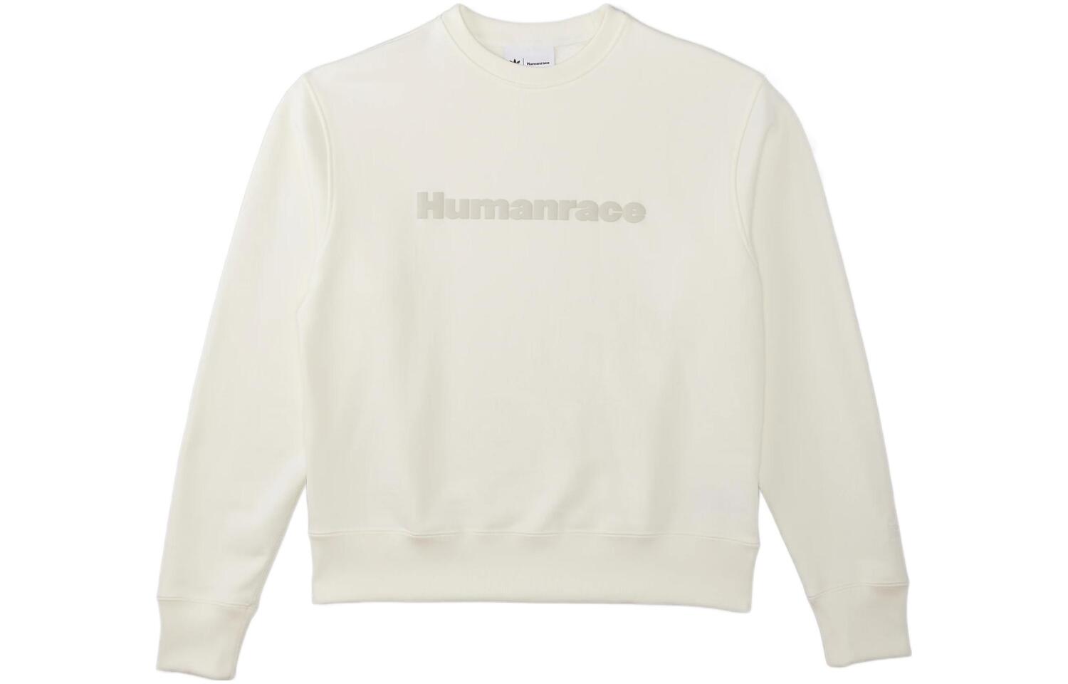 Adidas X Pharrell Williams Humanrace Basic Crewneck 'Off White' Adidas Originals, цвет Jade White 
Adidas X Pharrell Williams Humanrace Basic Crewneck 'Off White' Adidas Originals, цвет Jade White