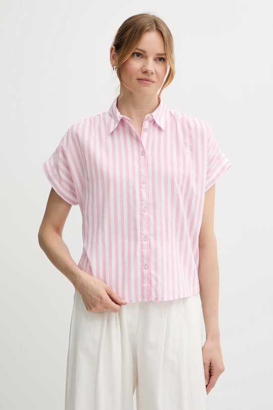 Рубашка с добавлением льна United Colors Of Benetton, розовый
Рубашка с добавлением льна United Colors Of Benetton, розовый