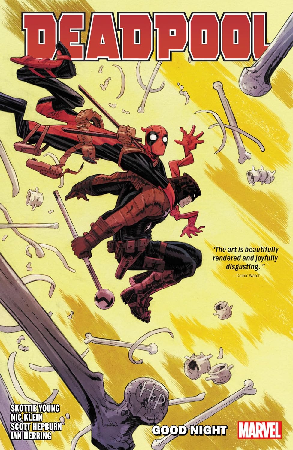 Deadpool By Skottie Young Vol. 2: Good Night (DEADPOOL: ASSASSIN) (Marvel Universe)
Deadpool By Skottie Young Vol. 2: Good Night (DEADPOOL: ASSASSIN) (Marvel Universe)